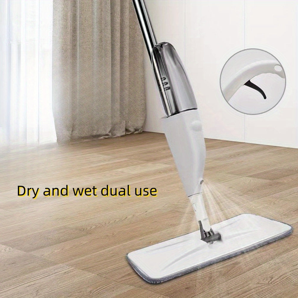 Spray Mop for Wet and Dry Cleaning, Washable Floor Mop for Bedrooms and Bathrooms