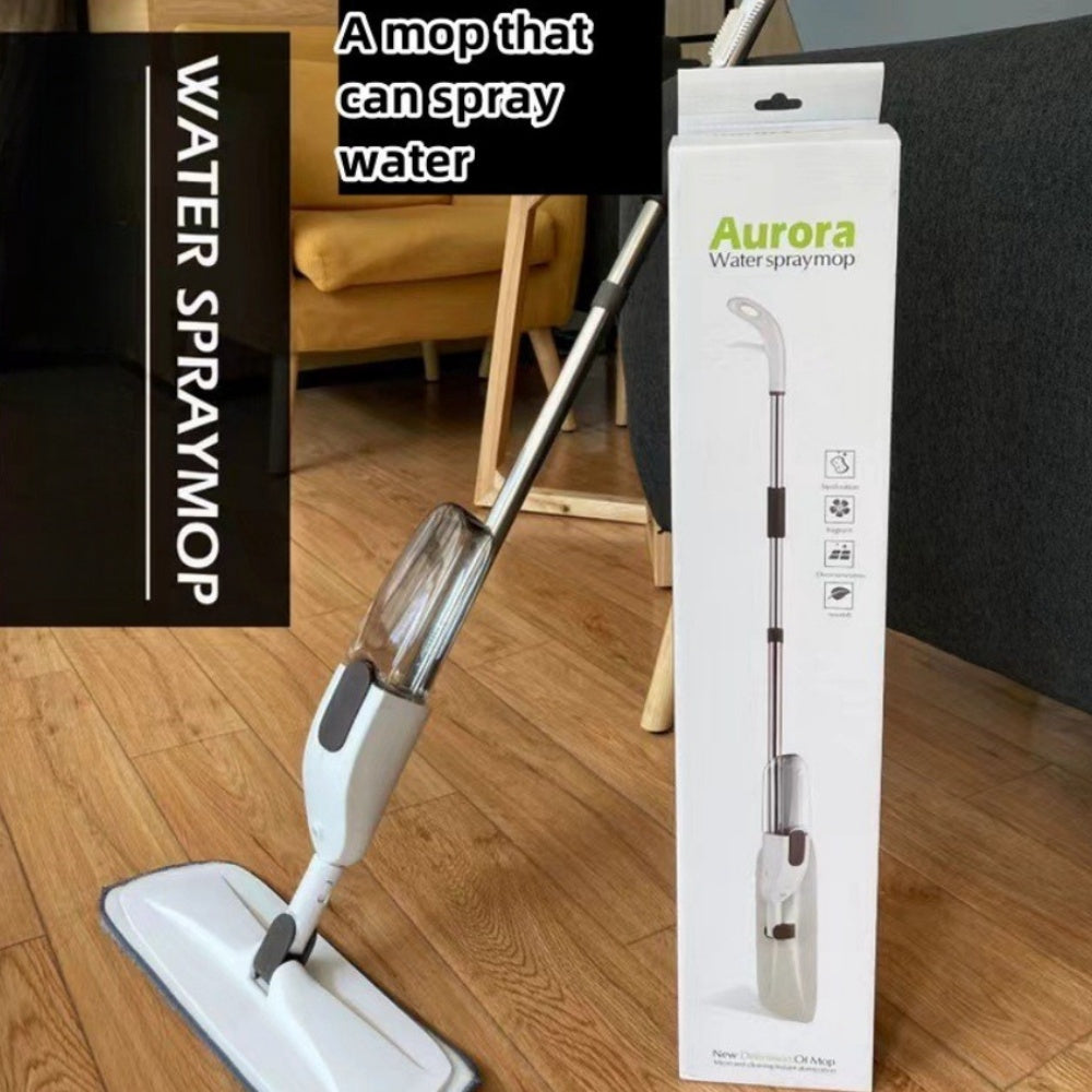 Spray Mop for Wet and Dry Cleaning, Washable Floor Mop for Bedrooms and Bathrooms