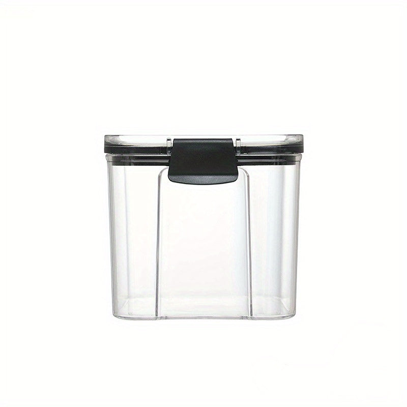 Clear Food Storage Container Airtight Canister for Kitchen Dry Food Cereal