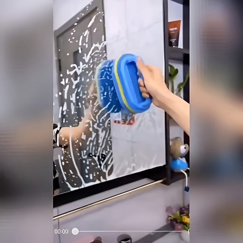 Multipurpose Cleaning Brush with Handle for Kitchen and Bathroom Scrubbing