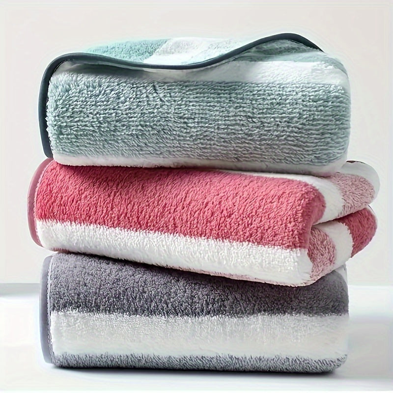Cotton Towel with Multi-Color Gradient Design for Home Spa Hotel Salon