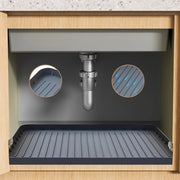 Силиконовая подкладка для раковины на кухне и в ванной, противоскользящая, защитная, 32 см x 32 см