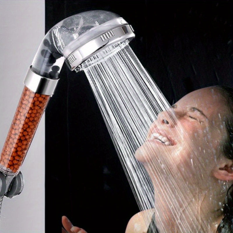 Hand Shower Water Saving Filter ABS High Pressure for Skin and Hair