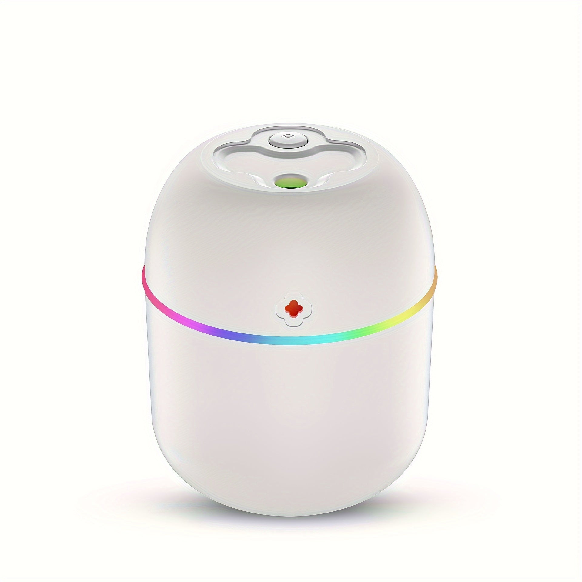 USB-Powered Aroma Diffuser Humidifier with LED Lights for Home and Car