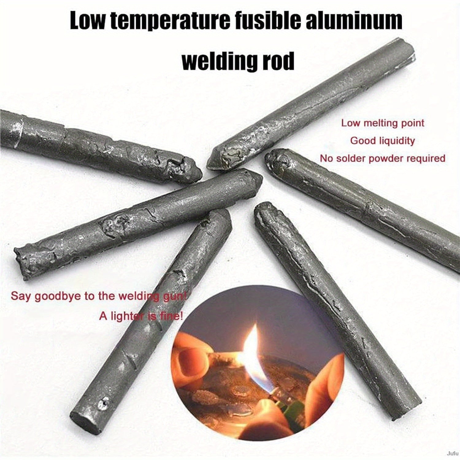 Low-Temperature Aluminum Welding Rods for Household Lighter Repair and Material Welding