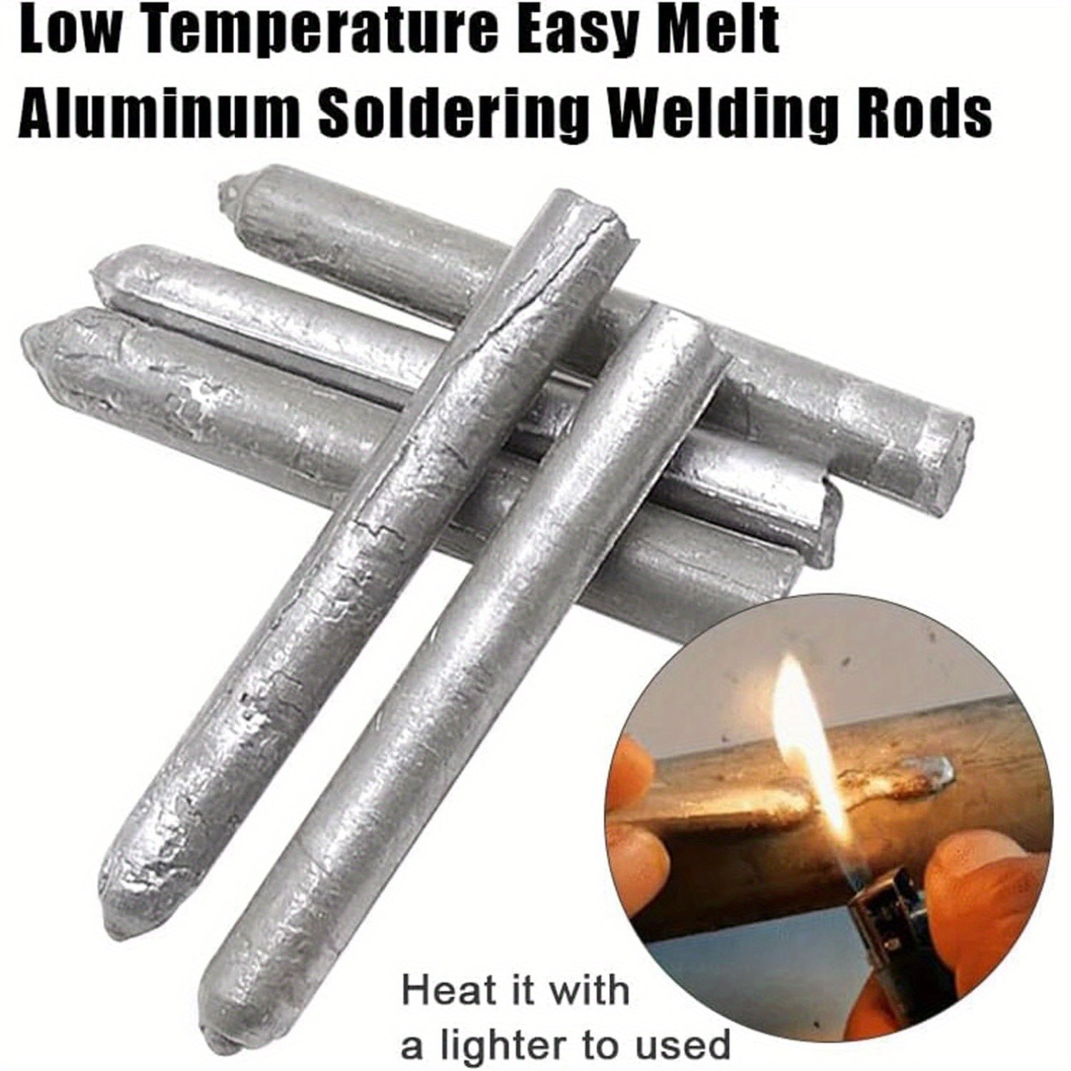 Low-Temperature Aluminum Welding Rods for Household Lighter Repair and Material Welding