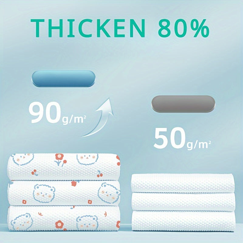 Quick-Drying Cartoon Bath Towel for Travel and Outdoor Use
