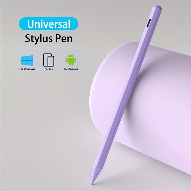 Rechargeable Stylus Pen for iPad, Tablets, and Phones with Capacitive Touch, Aluminum Alloy, Multiple Colors
