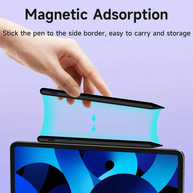 Rechargeable Stylus Pen for iPad, Tablets, and Phones with Capacitive Touch, Aluminum Alloy, Multiple Colors