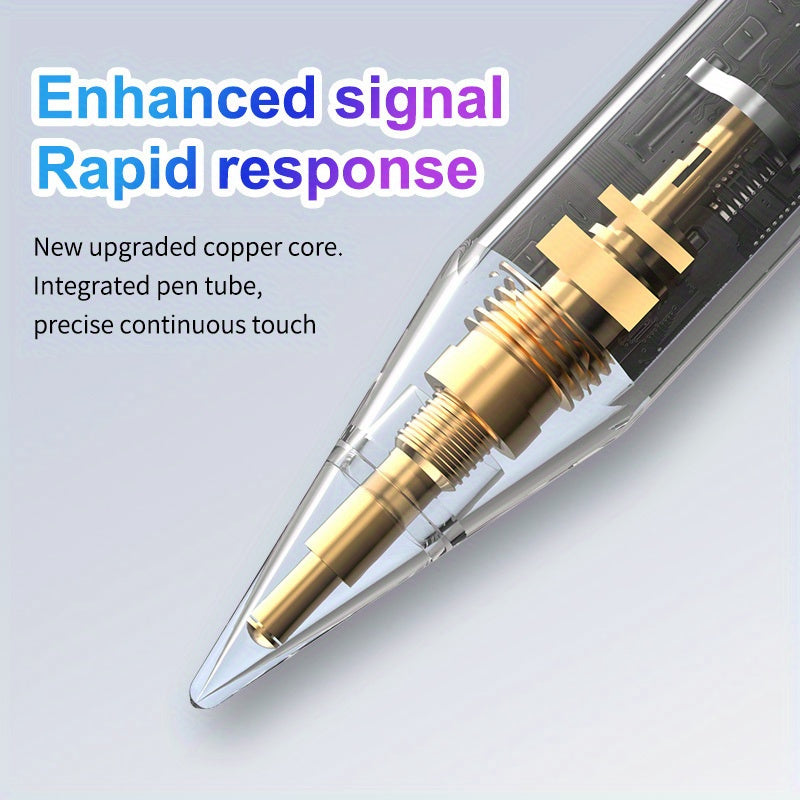 Rechargeable Stylus Pen for iPad, Tablets, and Phones with Capacitive Touch, Aluminum Alloy, Multiple Colors