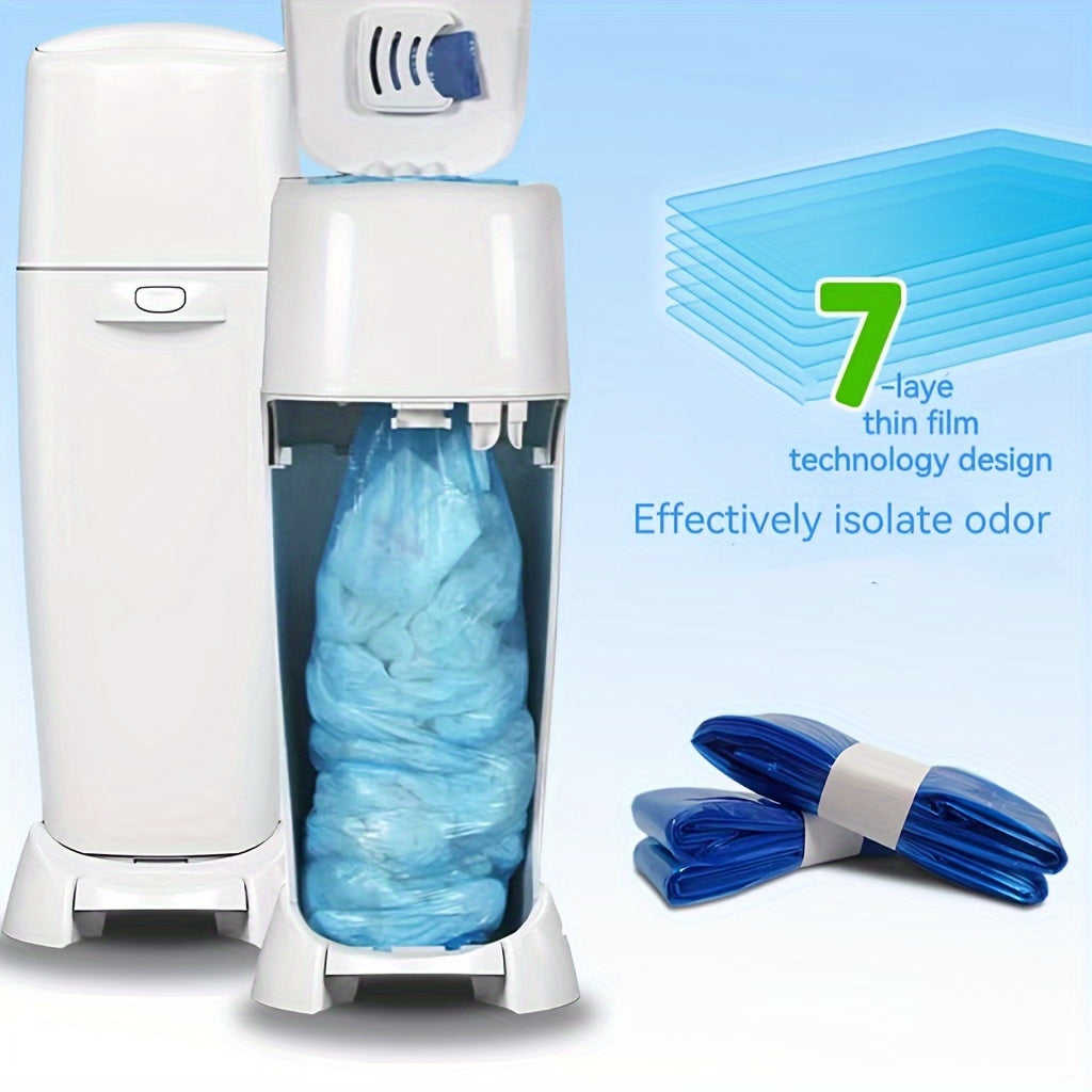 Odor-Blocking Leak-Proof Diaper Pail Bags 44.96cm Fresh Scent