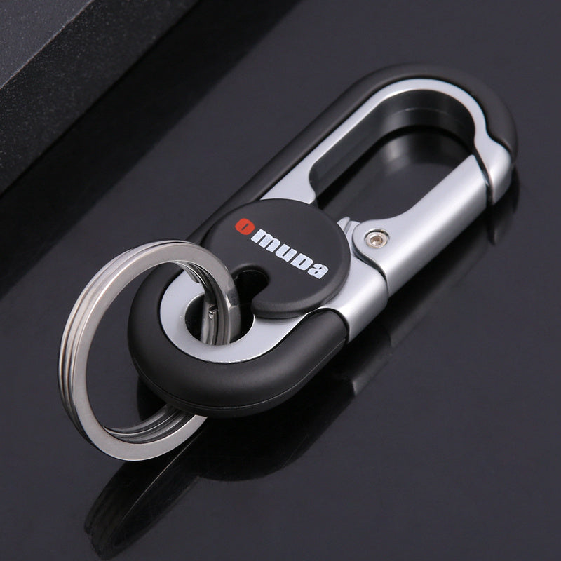 Metal Alloy Car Key Chain for Men Waist Hanging Stylish Accessory