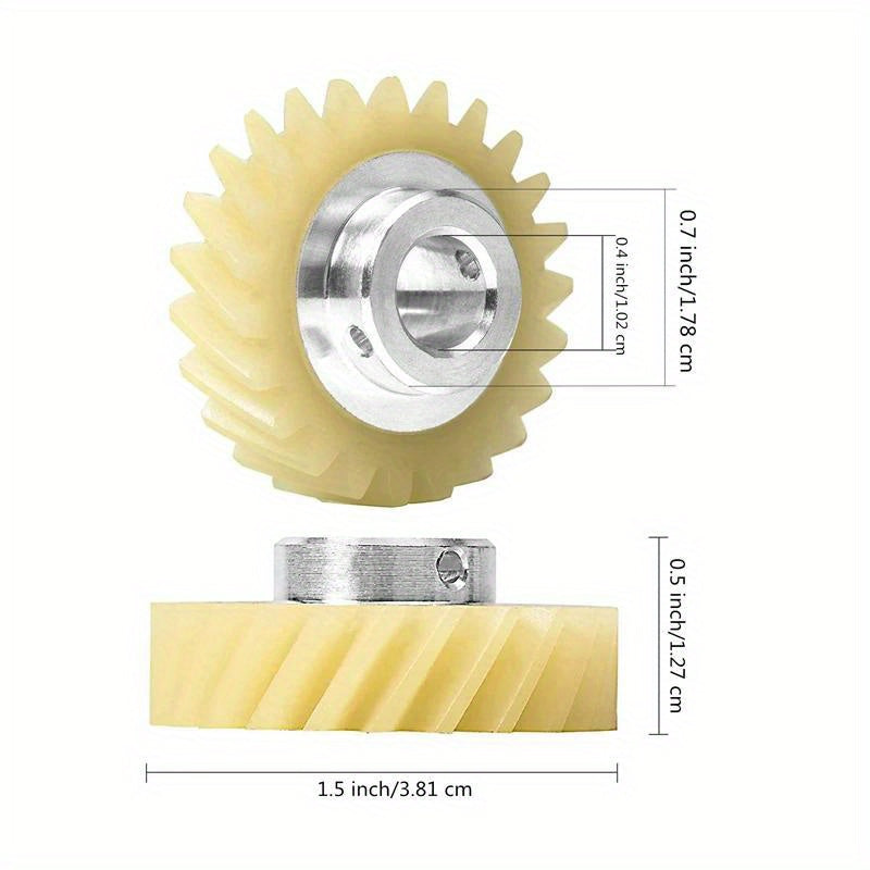 Worm Gear Replacement Parts for KitchenAid Blenders Plastic Metal Durable Compatible with Models 4169830 4162897
