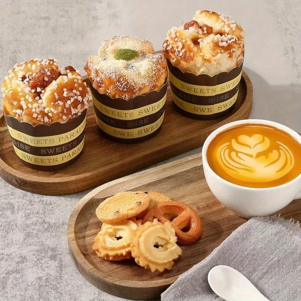 Acacia Wood Oval Serving Tray for Kitchen Dining Food Fruit Snacks