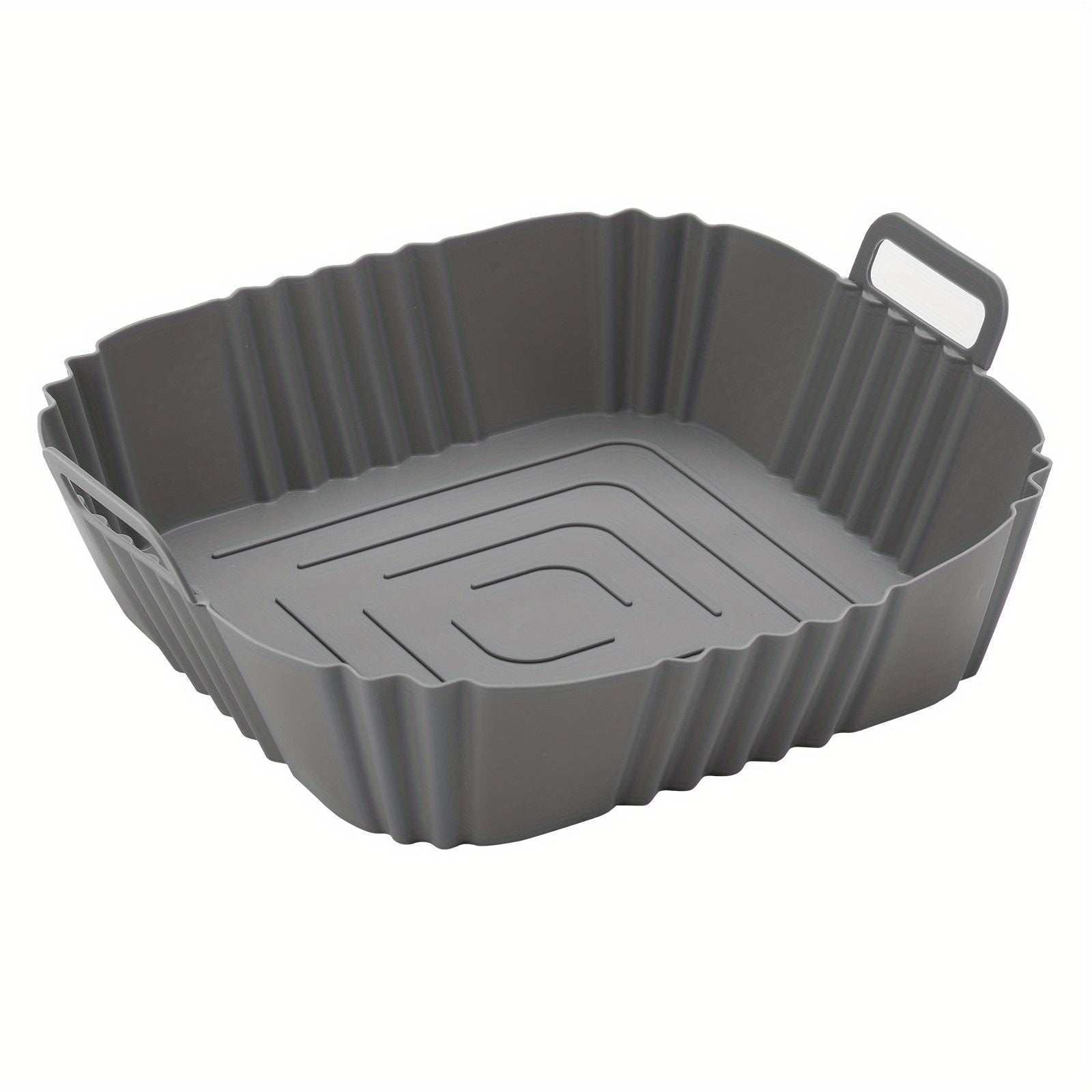 Silicone Air Fryer Liner Non-Stick Baking Pan Reusable for Pizza and Fried Chicken
