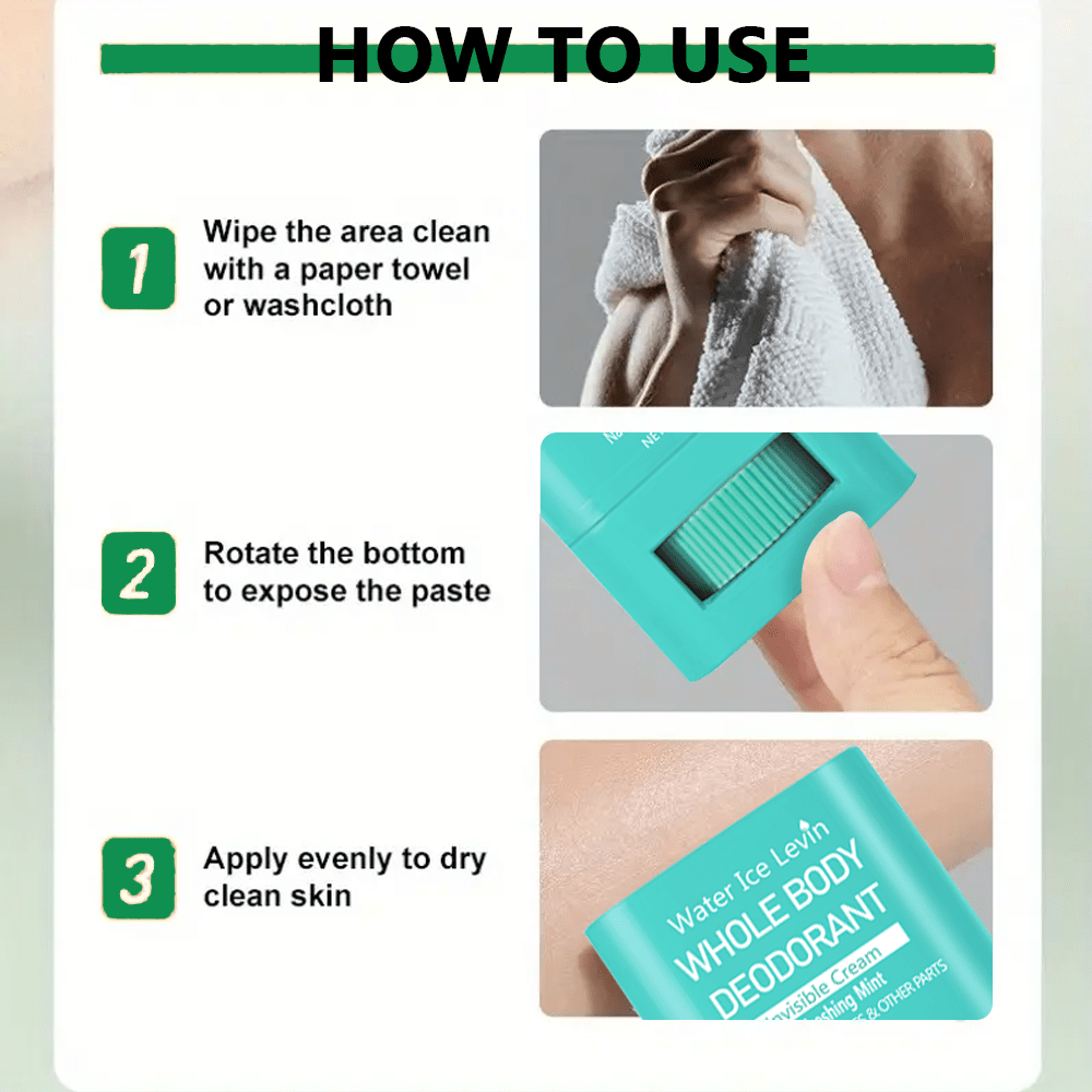 Unisex Body Odor Eliminator Deodorant for Men and Women 150ml