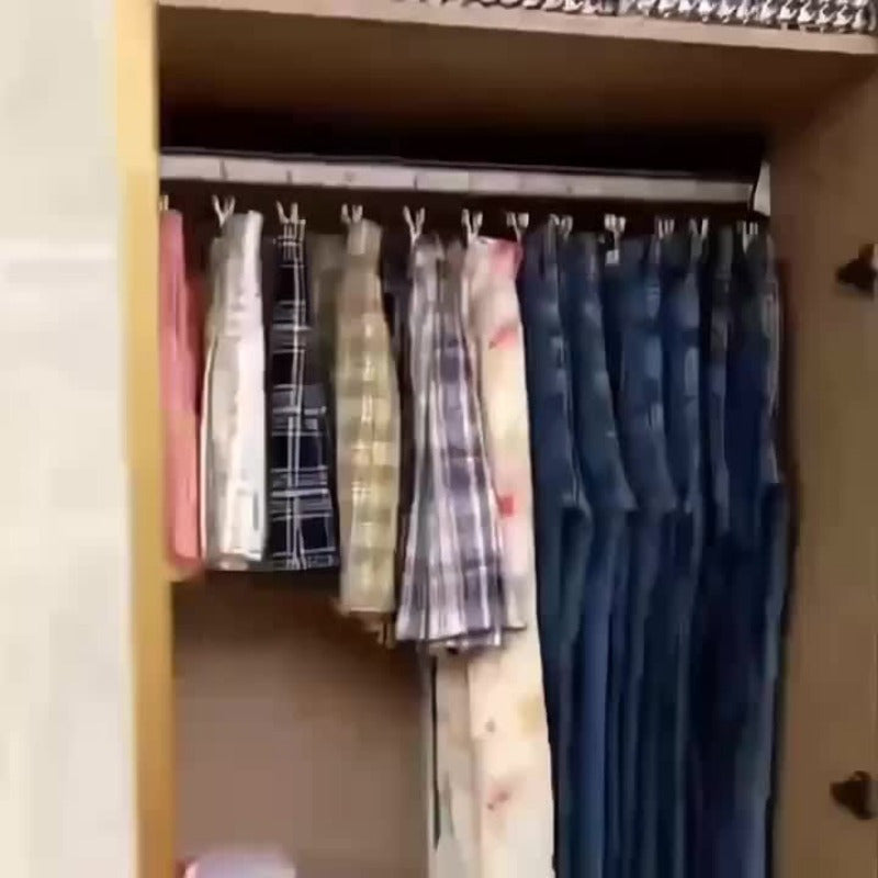 10-Pack Stainless Steel Utility Hooks for Closet Laundry Room Organization