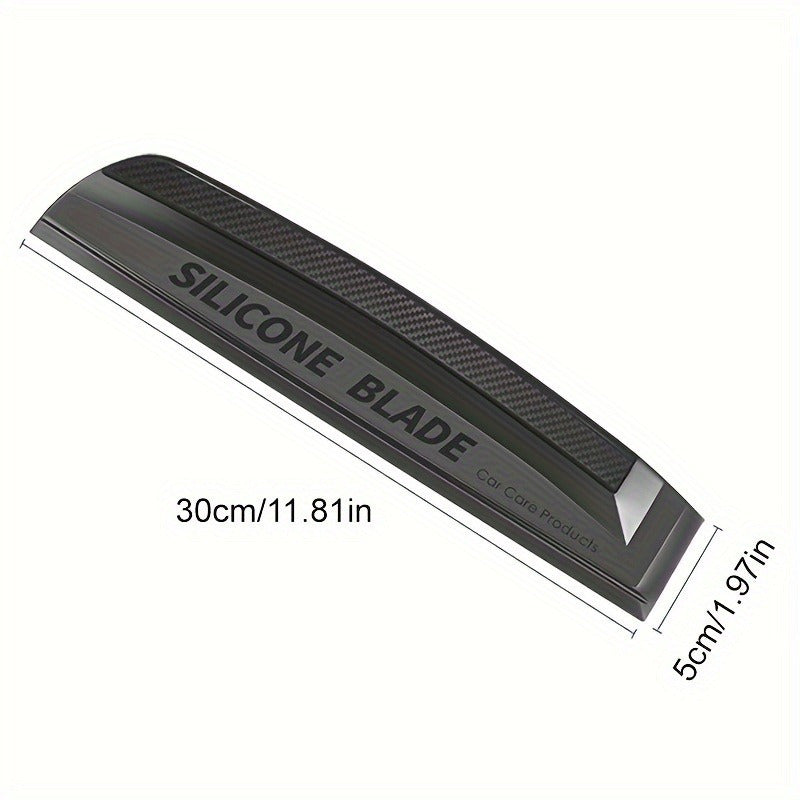 Flexible Silicone Car Water Squeegee for Streak-Free Car Drying Winter Car Care
