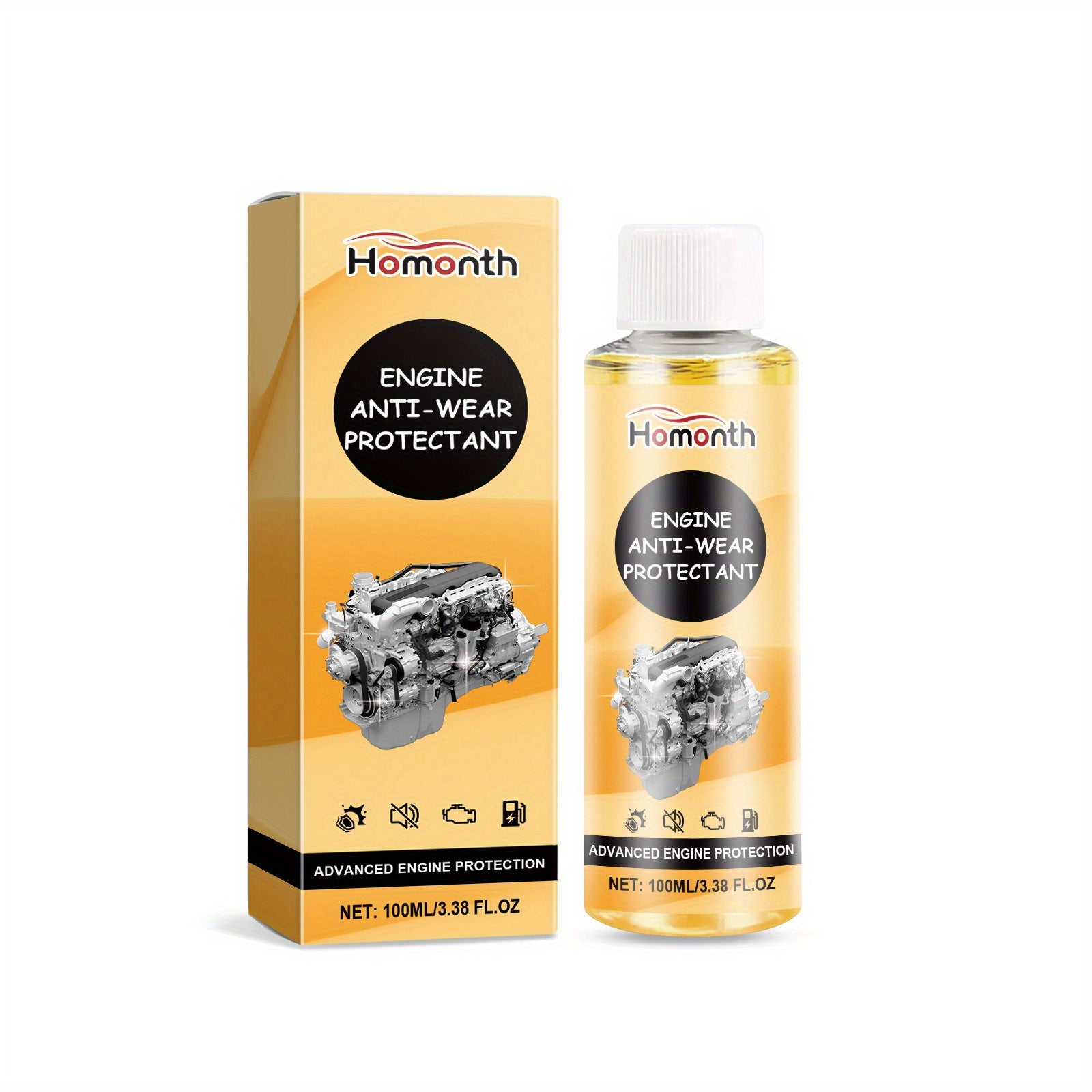 Engine Anti-Wear Additive 100ml Vehicle Noise Reduced Rust Protection