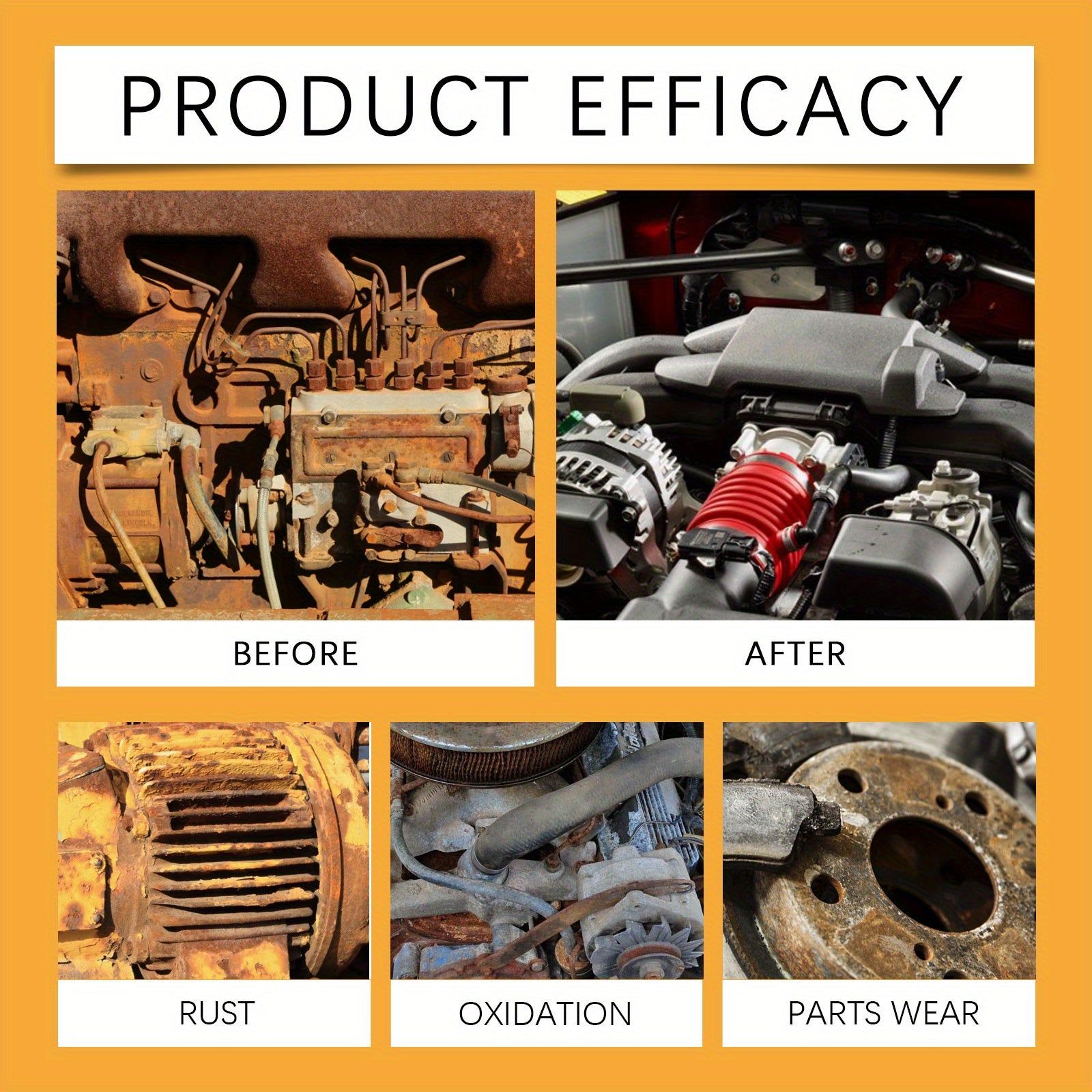 Engine Anti-Wear Additive 100ml Vehicle Noise Reduced Rust Protection