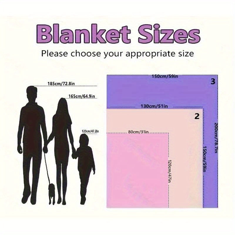 Electric Dragon Throw Blanket Polyester All-Season Car Camping Portable Gift