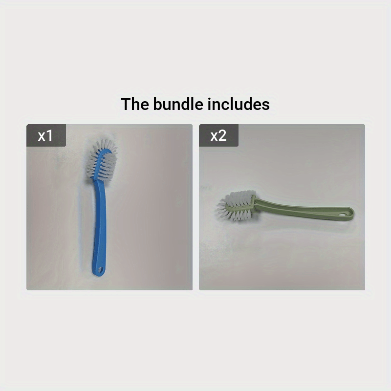 Multi-Angle Soft Bristle Shoe Brush with Long Handle for Effective Cleaning