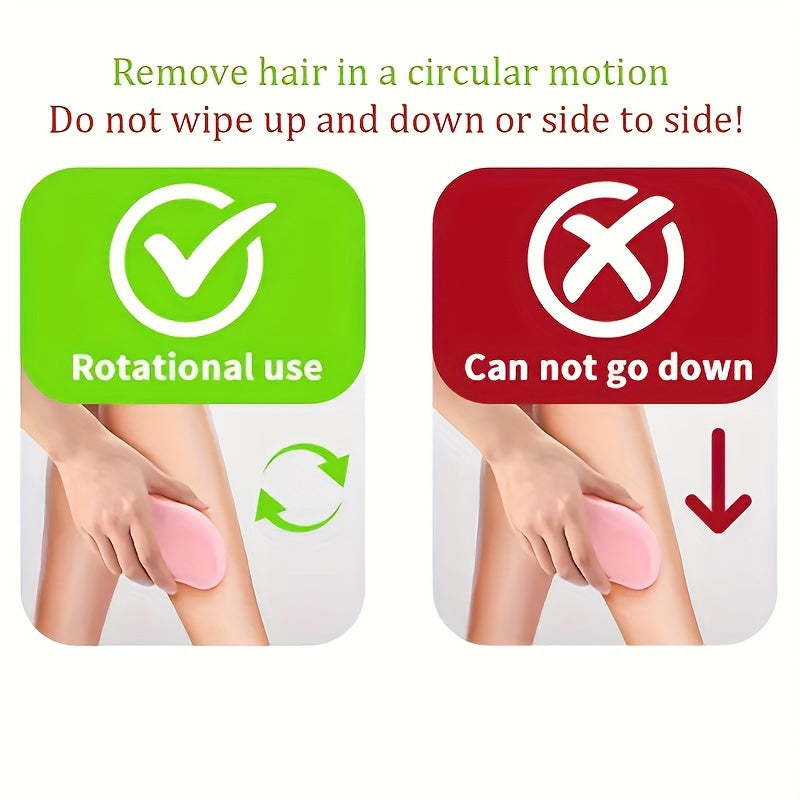 Unisex Reusable Washable Hair Eraser Epilator for Back Arms Legs