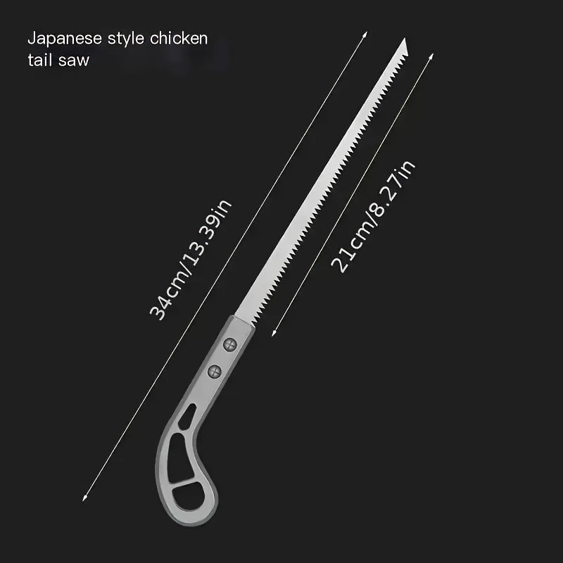 Multi-Purpose Hand Saw Set for Woodworking Gardening DIY SK5 Steel Blade