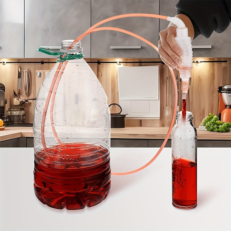 Home Brewing Siphon Pump for Beer Wine Mead Cider Transfer with Filter