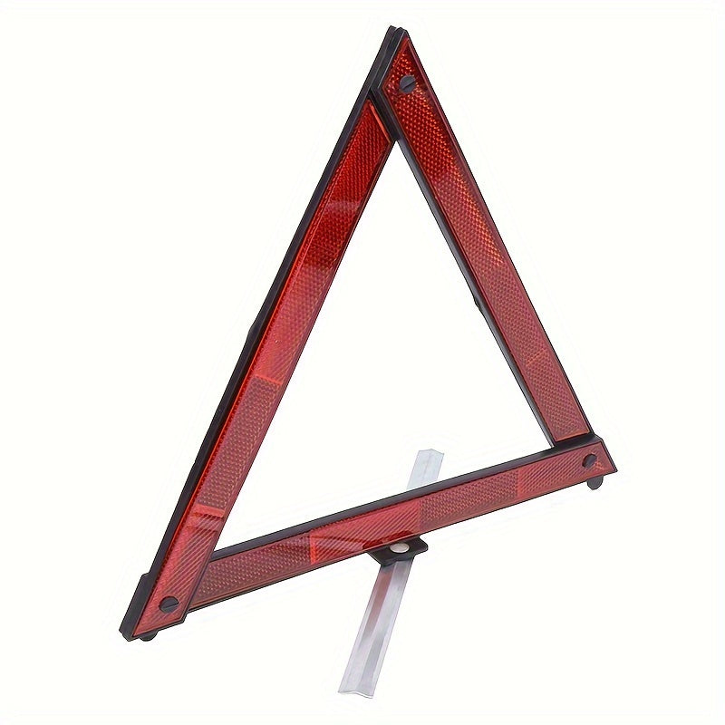 Reflective Car Safety Tripod Emergency Warning Sign Foldable for Road Safety