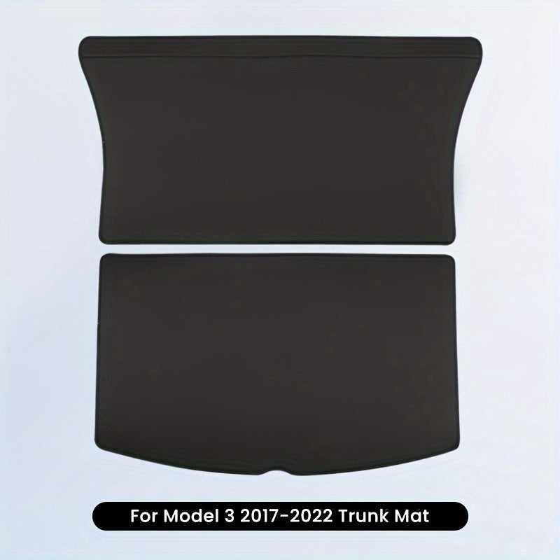 Universal Waterproof PU Leather Cargo Liner Mat for SUV Rear Trunk Protector