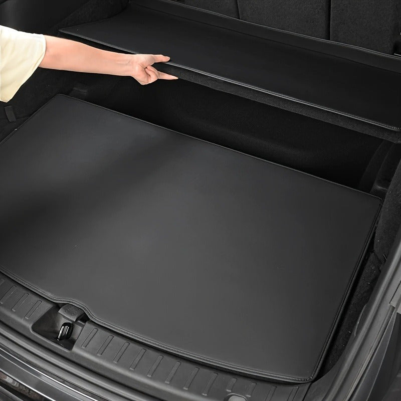 Universal Waterproof PU Leather Cargo Liner Mat for SUV Rear Trunk Protector