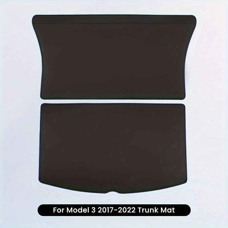 Universal Waterproof PU Leather Cargo Liner Mat for SUV Rear Trunk Protector