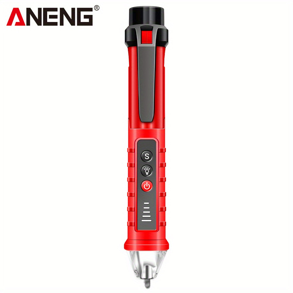 ANENG VD802 Portativ Noqonuniy AC Detektori Tester LED Voltmetr bilan, 12-1000v