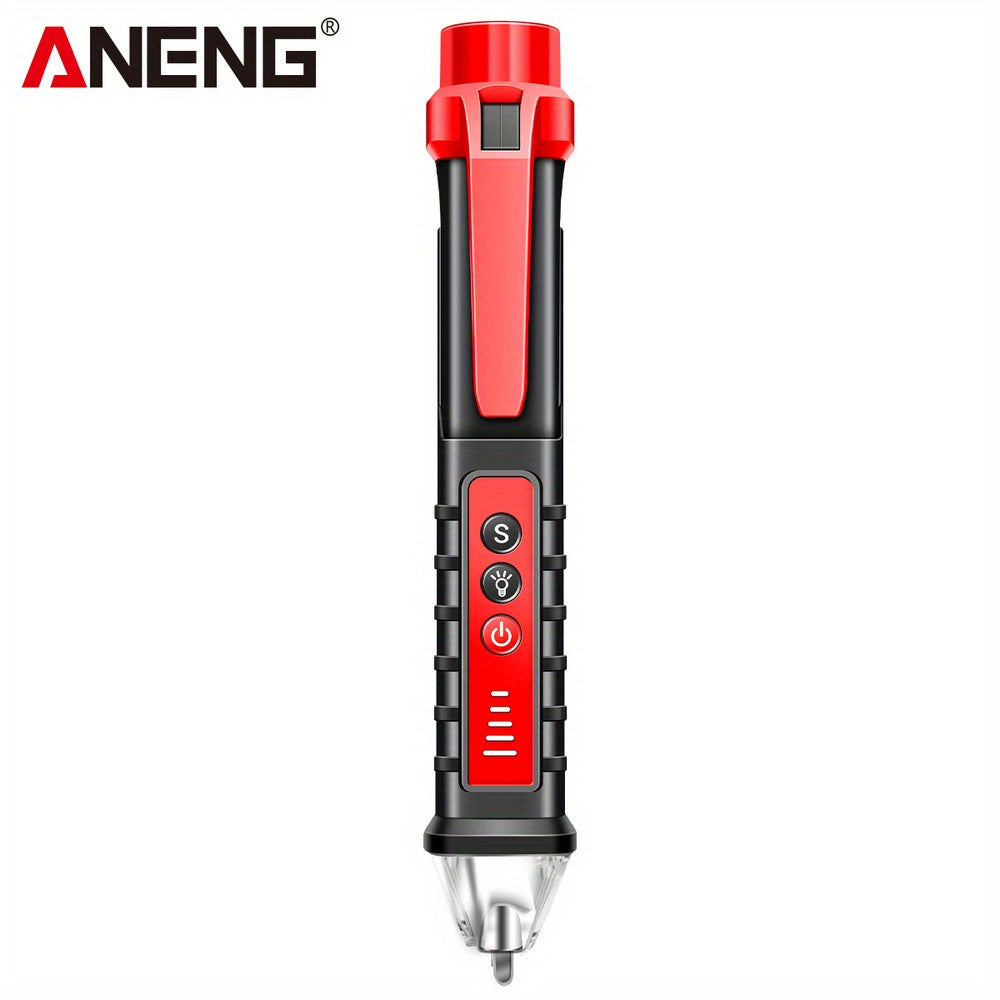 ANENG VD802 Portativ Noqonuniy AC Detektori Tester LED Voltmetr bilan, 12-1000v