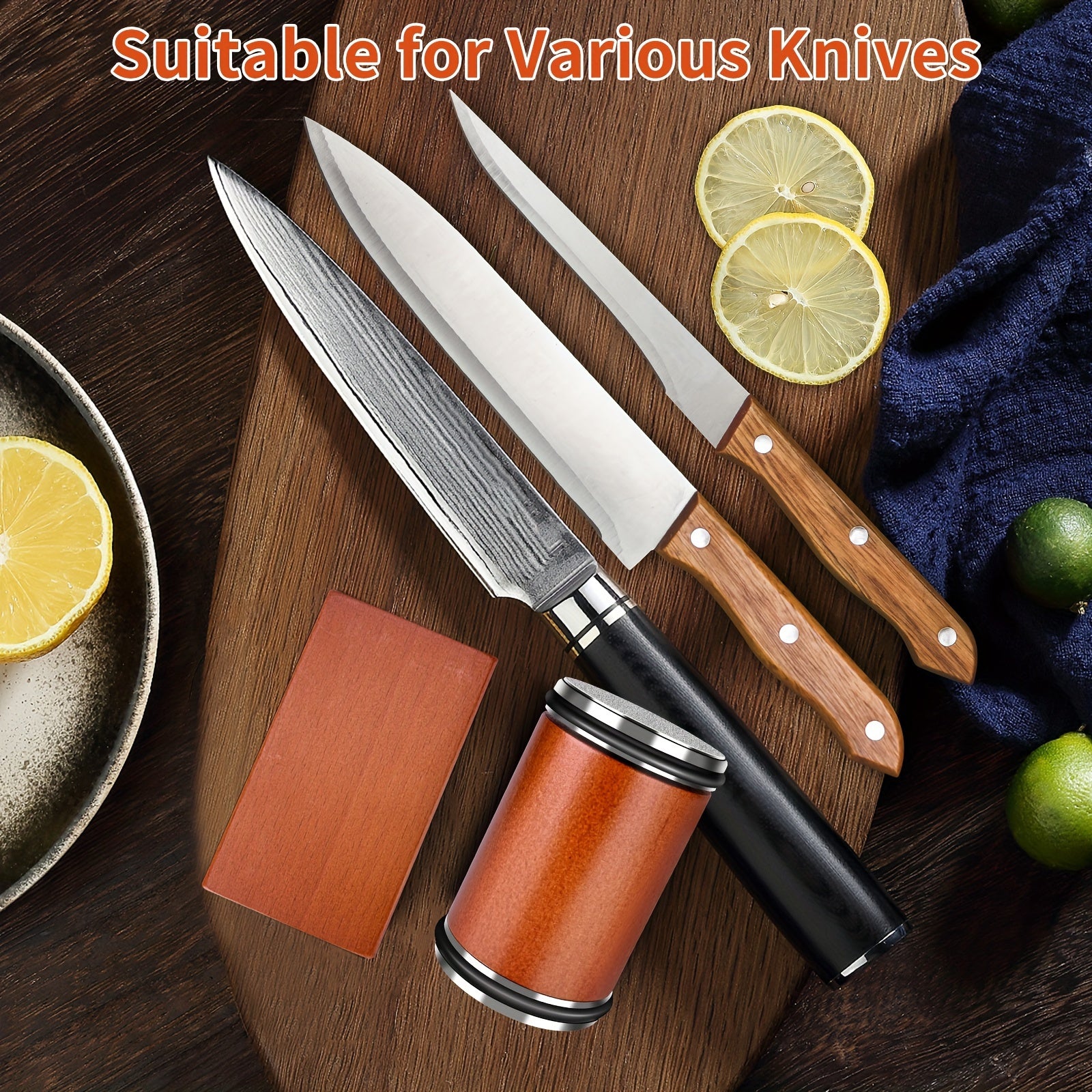 Moslashuvchan 15 va 20 darajali magnit burchaklari bilan pichoq sharp qilish to'plami