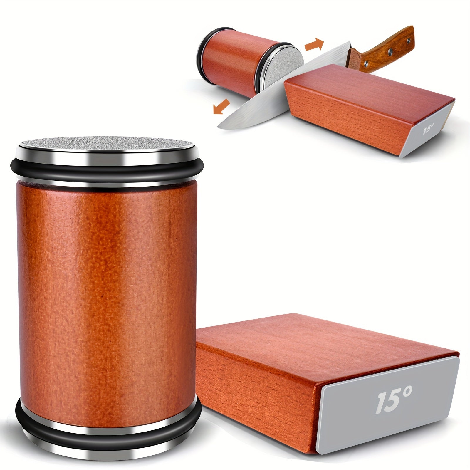 Moslashuvchan 15 va 20 darajali magnit burchaklari bilan pichoq sharp qilish to'plami