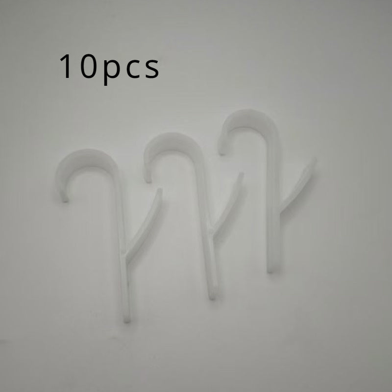 10 ta joyni tejovchi sovutish padlari uchun osma tutqichlar to'plami - oddiy o'rnatish, burg'ulash talab qilinmaydi, mustahkam plastik material - hammomni tartibga solish uchun ideal.