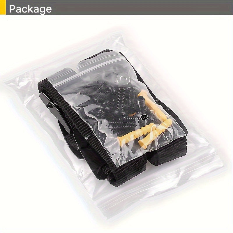 Heavy-Duty Furniture Safety Strap Kit for TV and Cabinets Child and Pet Proof