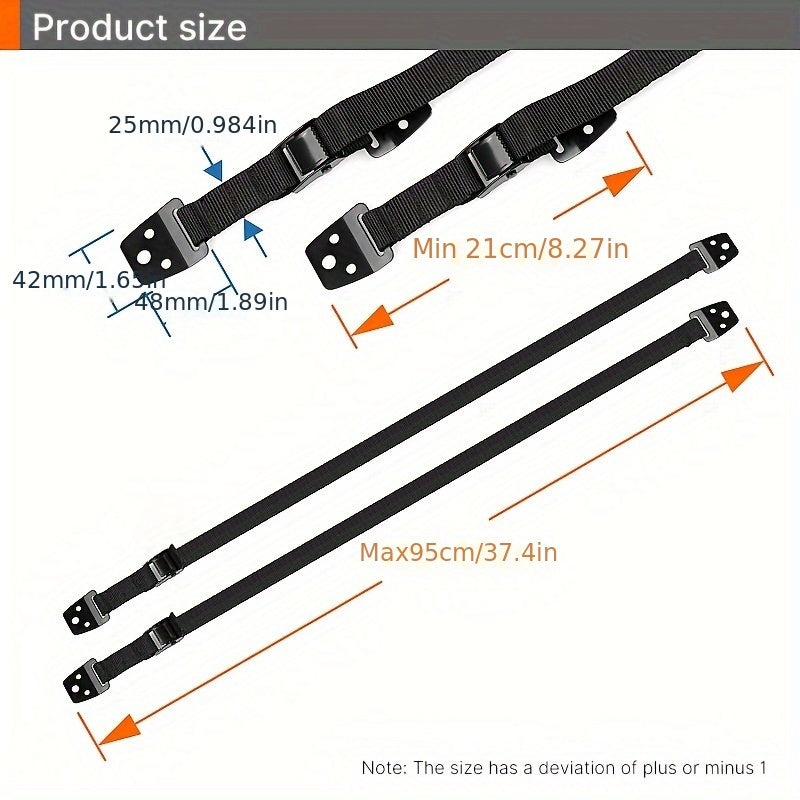 Heavy-Duty Furniture Safety Strap Kit for TV and Cabinets Child and Pet Proof