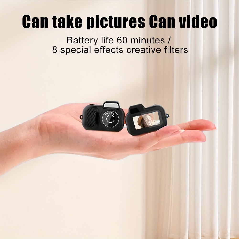 Мини HD экшн-камера 1080P Видео 0,96-дюймовый IPS-экран OTG подключение Компактный