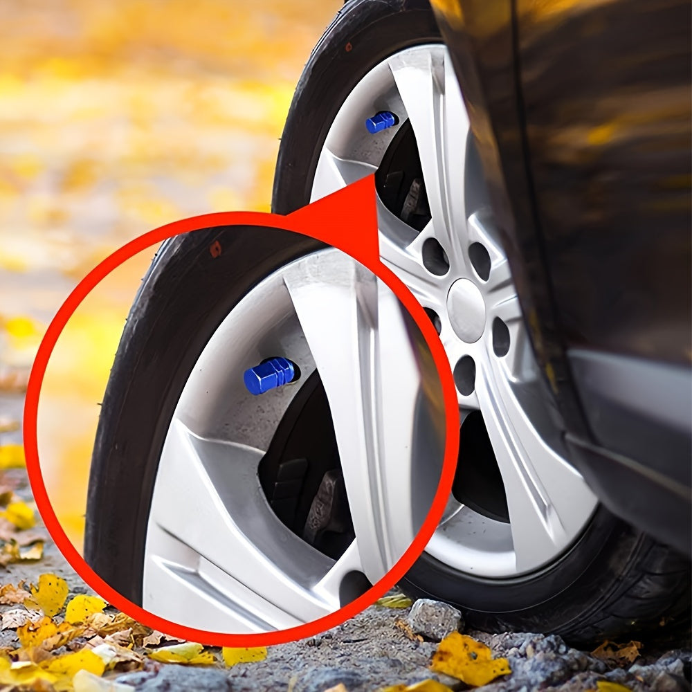 40 Pcs Stainless Steel Valve Caps for Car and Bicycle Durable Tire Covers