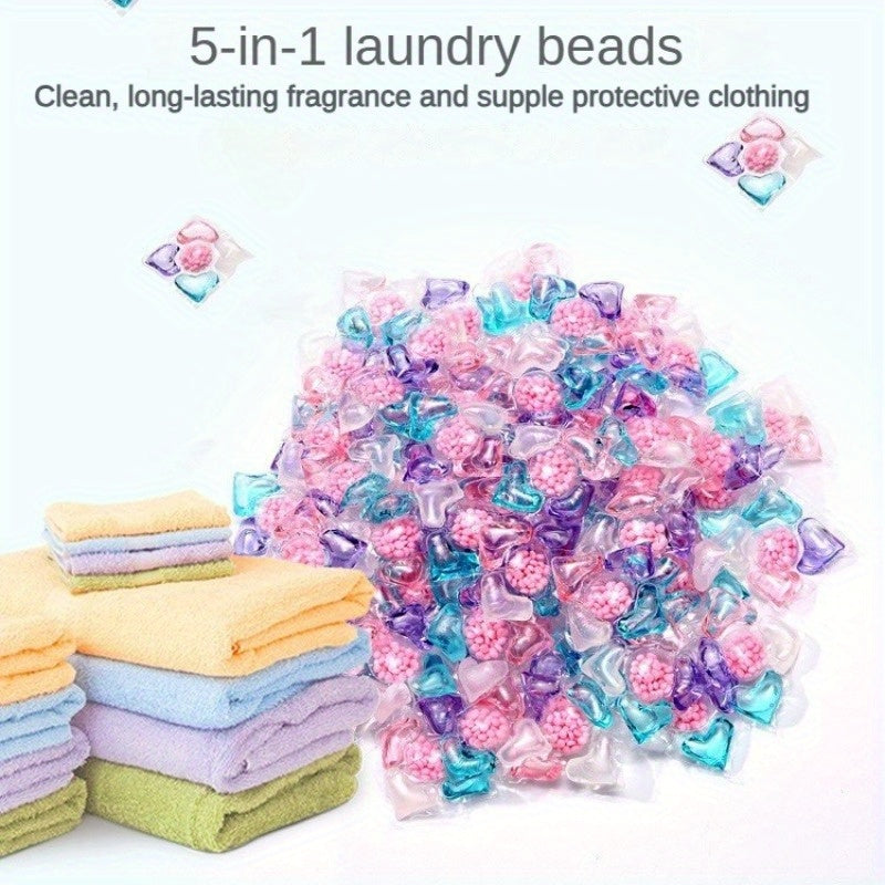 40 dona rang-barang kir yuvish jel to'pasi 5-in-1 dog' tolini olib tashlovchi uy, yotoqxona uchun yuqori sifatli PET