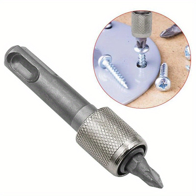 Universal Metal SDS Socket Adapter 1/4 Inch Hex Shank Drill Bit Converter