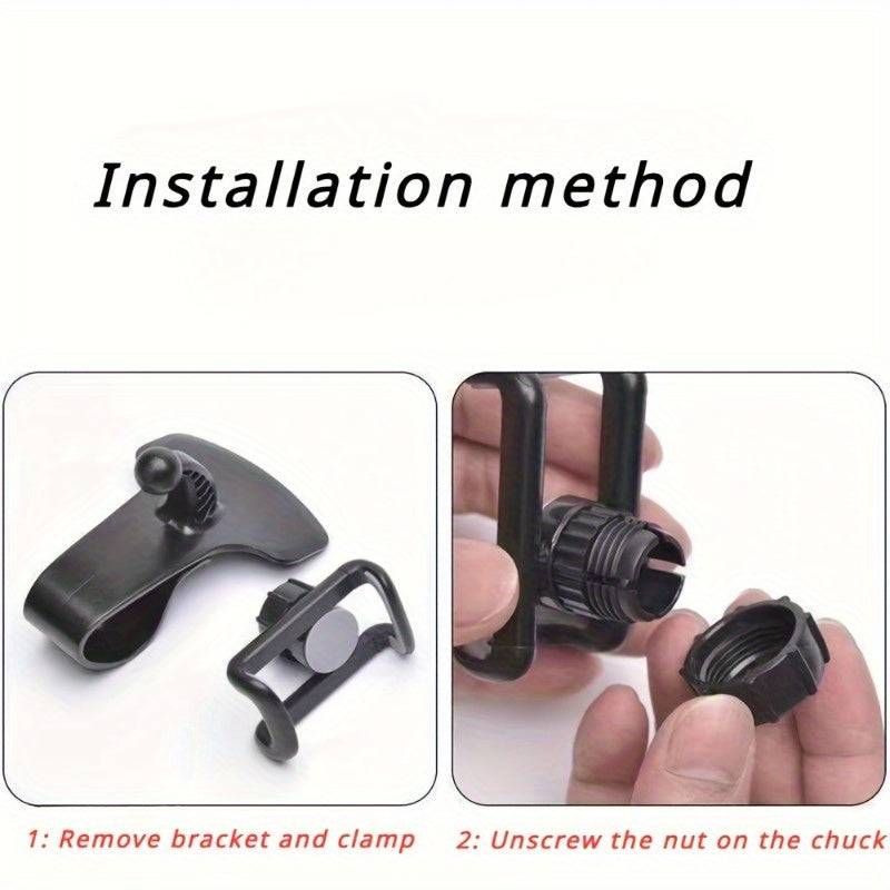 Universal Avtomobil Telefon uchun O'rnatish L-Shakl Panel Klip Qo'lqopli Moslashuvchan Qaytarmas