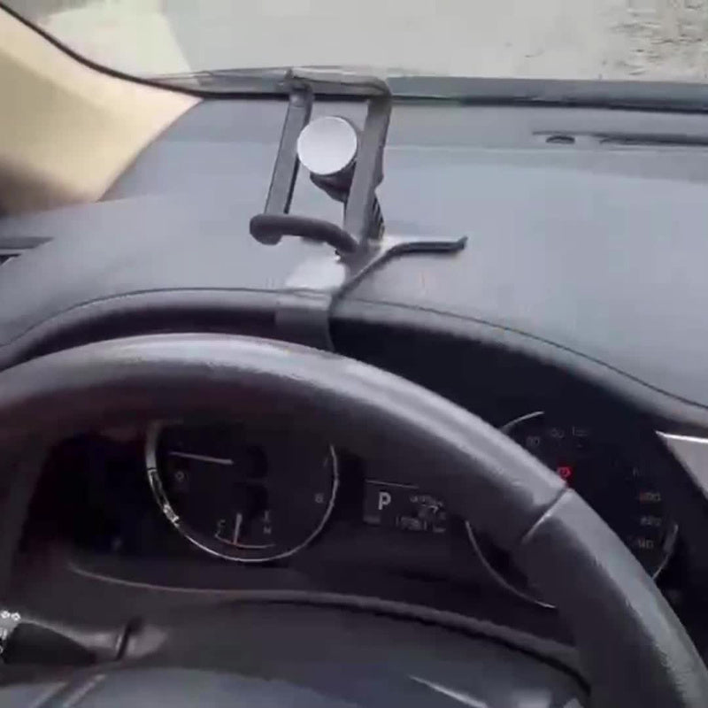 Universal Avtomobil Telefon uchun O'rnatish L-Shakl Panel Klip Qo'lqopli Moslashuvchan Qaytarmas