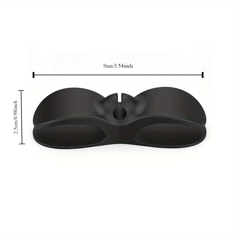 10-Pack Plastic Cord Organizer Clips for Kitchen Appliances Self-Adhesive Cable Winders for Air Fryers Coffee Makers and Blenders