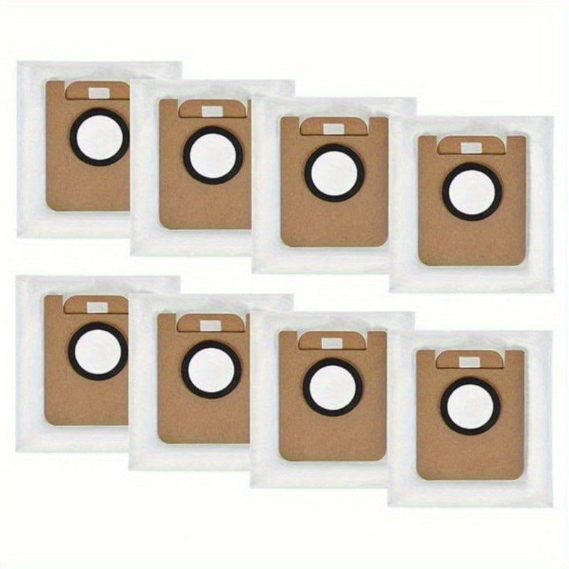 Robot Vacuum Dust Bags Set of 8 Compatible with D10 Plus D10s Plus Z10 Pro