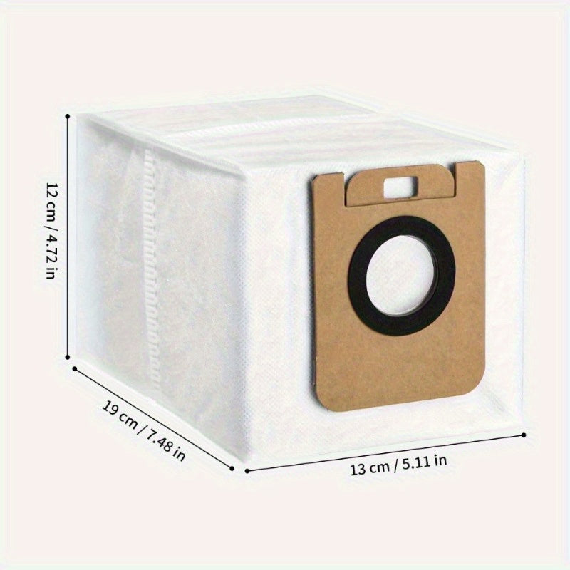 Robot Vacuum Dust Bags Set of 8 Compatible with D10 Plus D10s Plus Z10 Pro
