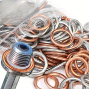 Junta de drenaje de aceite de coche, accesorios de reemplazo de tapón de aluminio y cobre